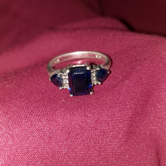 Jewelry - Sterling Silver Sapphire Ring Jewelry - Sterling Silver Sapphire Ring